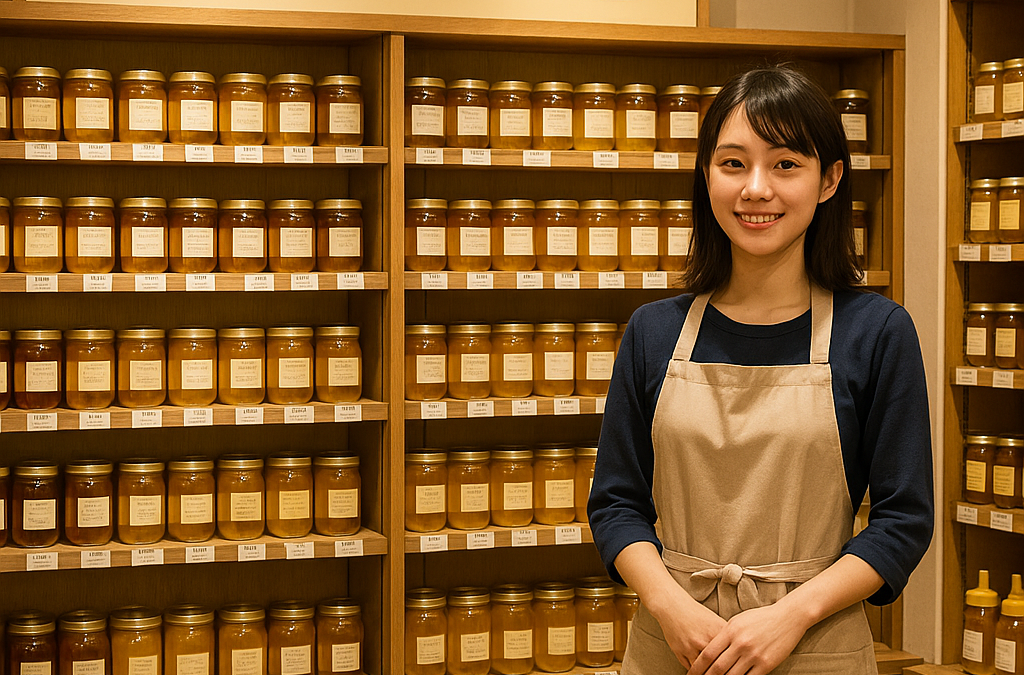 はちみつ専門店店員｜種類の違いからおすすめの使い方まで！お役立ち英単語とロールプレイング