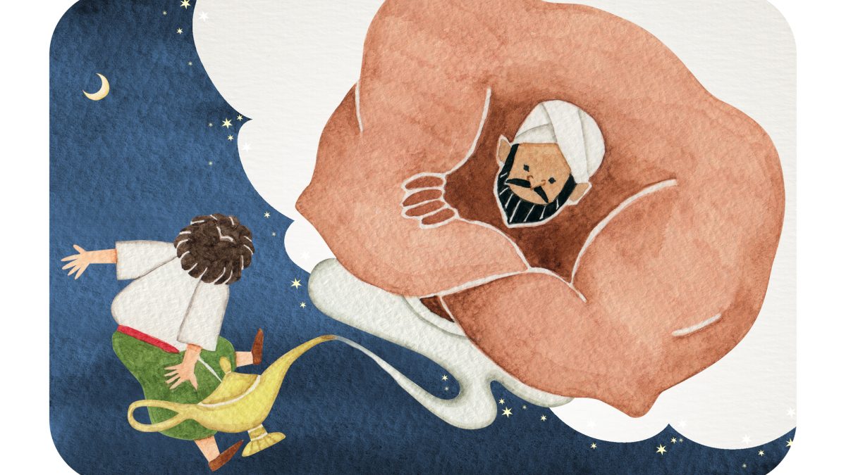 ジンってどんな神話の存在？ランプの魔人の本当の姿を英語で説明できるようになろう！