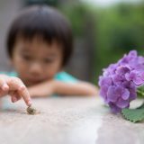 オノマトペ【ツンツン】の英語。2つの表現”Poking”と”Aloof attitude”を紹介