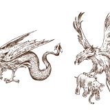 ロック鳥ってどんな神話の生き物？空をおおう巨大な鳥を英語で説明できるようになろう！