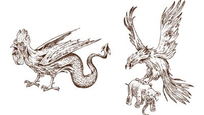 ロック鳥ってどんな神話の生き物？空をおおう巨大な鳥を英語で説明できるようになろう！