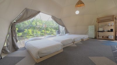 グランピングリゾートスタッフ｜受付から宿泊案内・食事提供まで！お役立ち英単語とロールプレイング