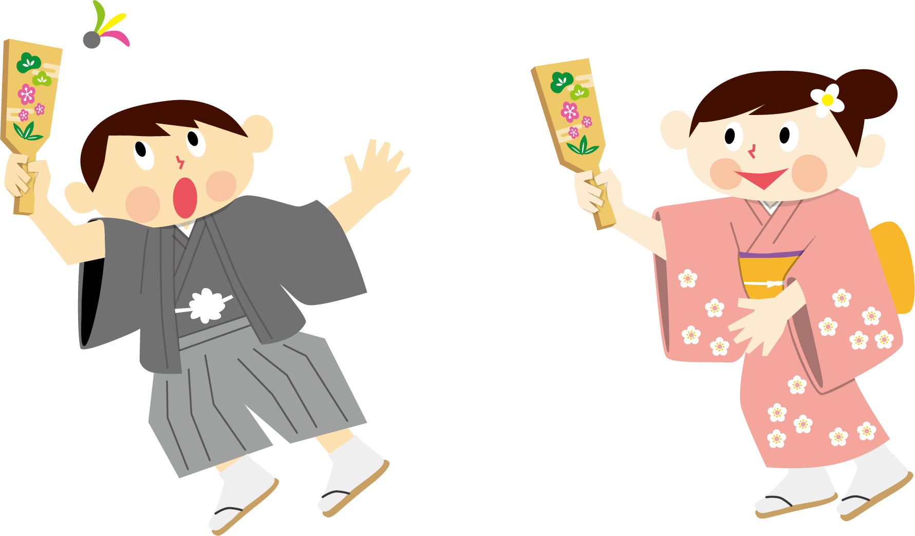 羽根つきを英語で紹介してみよう