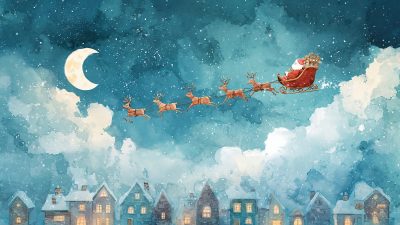 「サンタさんは世界中にいるの？」英語で学ぶ多国籍クリスマス文化