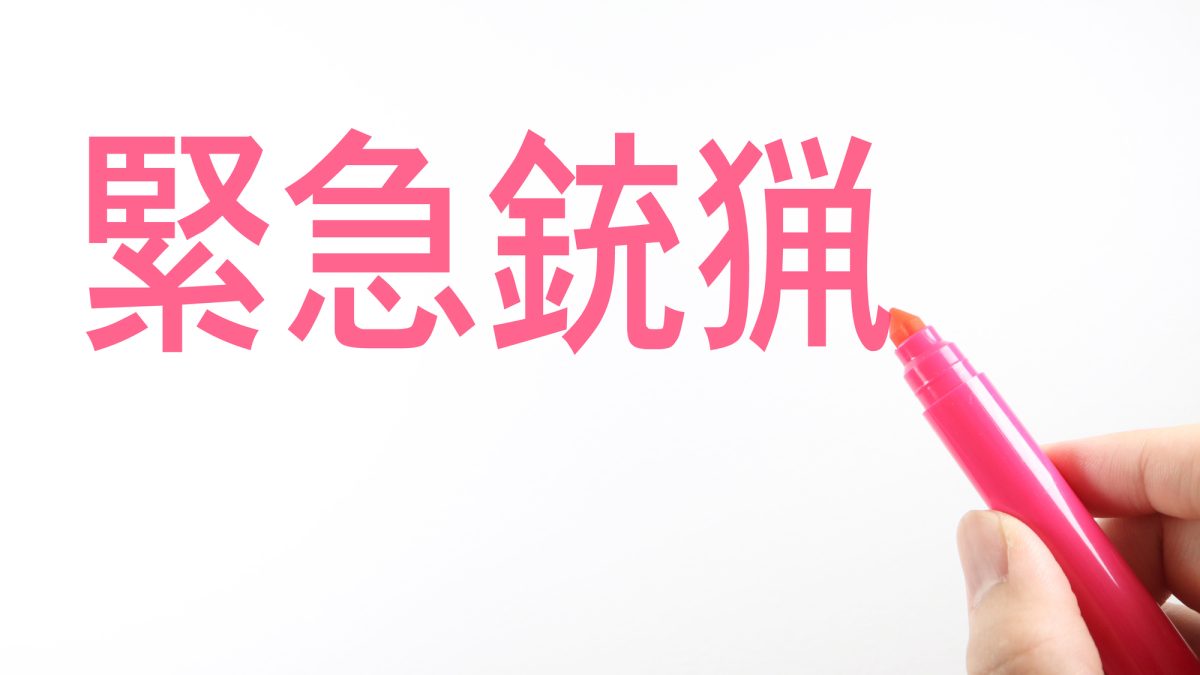 【緊急銃猟】は英語で何？新語・流行語大賞ノミネート語30に選出！