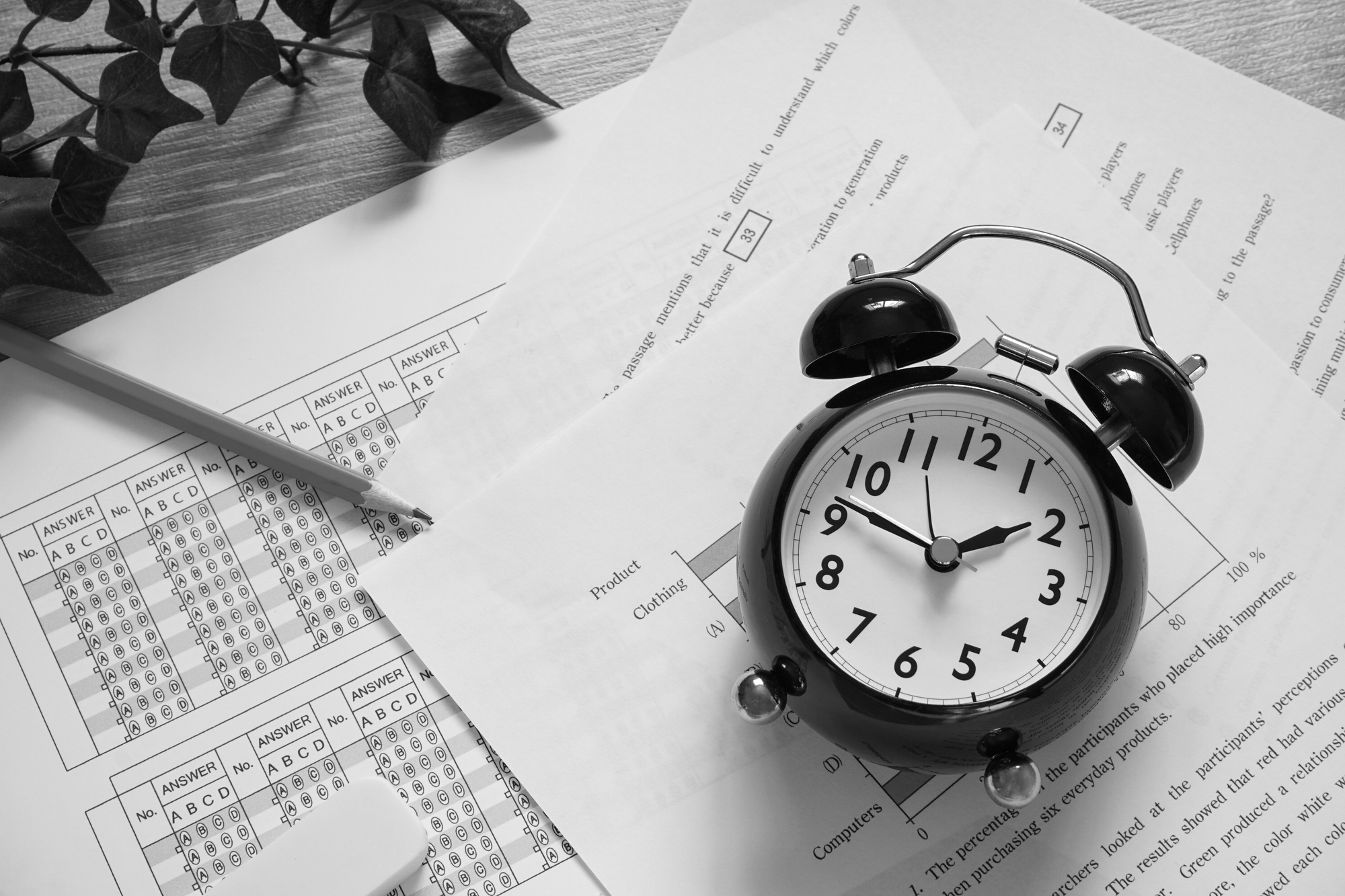 TOEICの所要時間|試験120分+拘束1時間超の理由