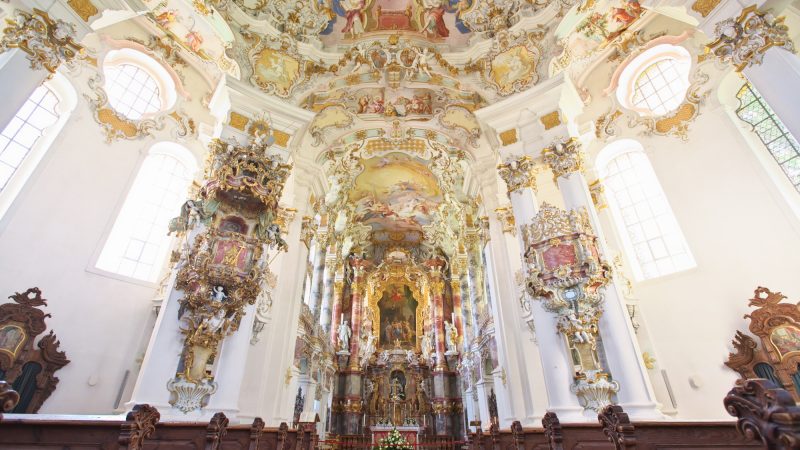 ドイツの世界遺産「ヴィースの巡礼教会」を英語で学ぼう！ 奇跡のロココ聖堂を訪ねる