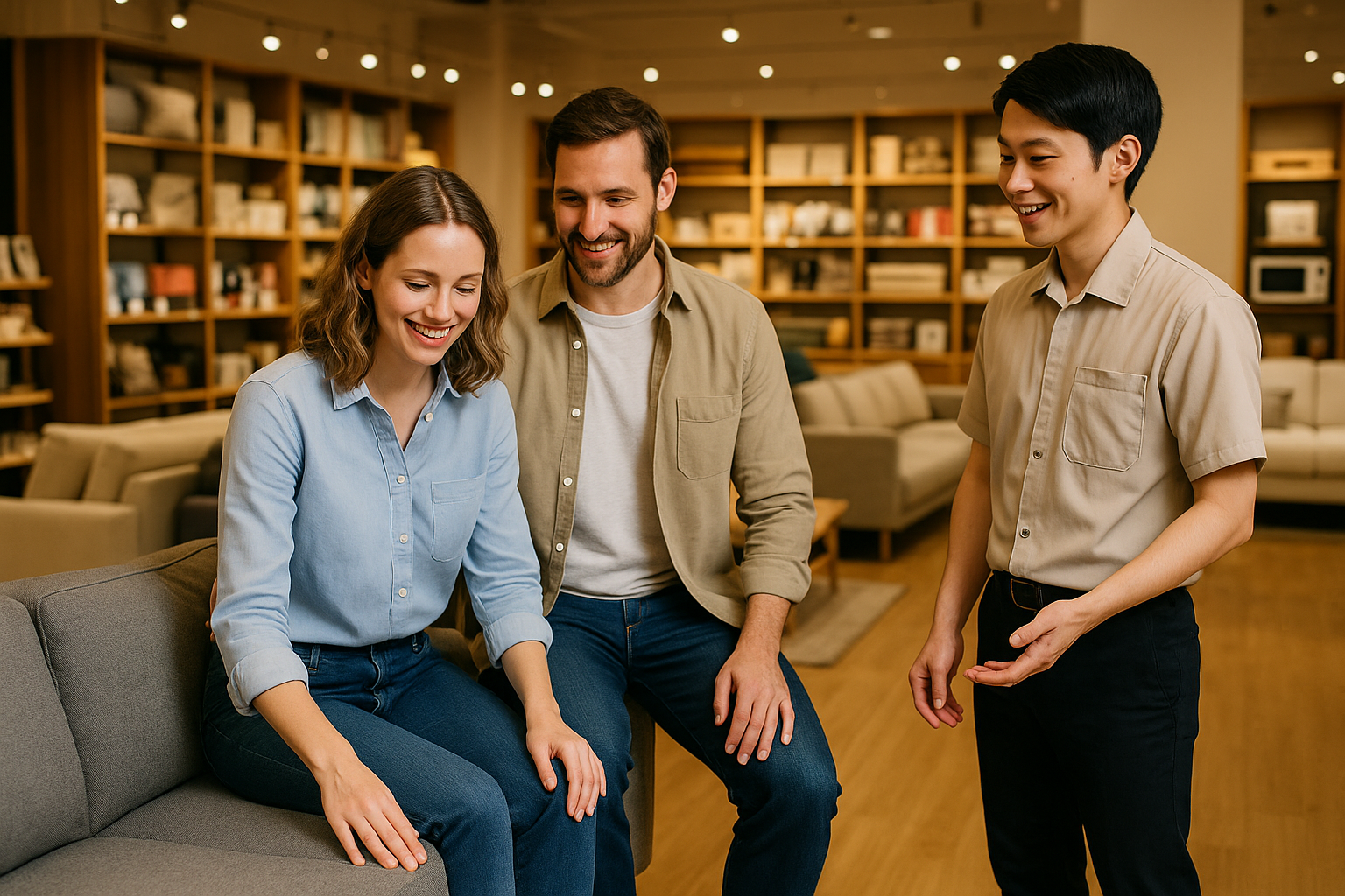 家具・インテリア専門店での実践的な英会話ロールプレイ