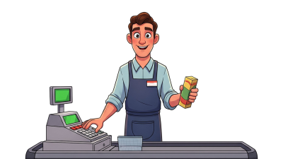 【スーパー店員】 お役立ち英単語とロールプレイング