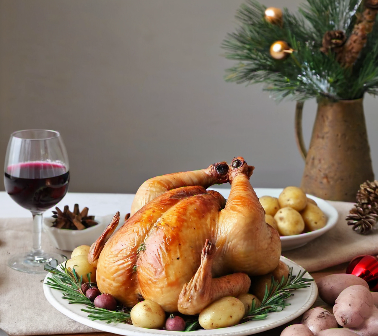 クリスマスにフライドチキンを食べること