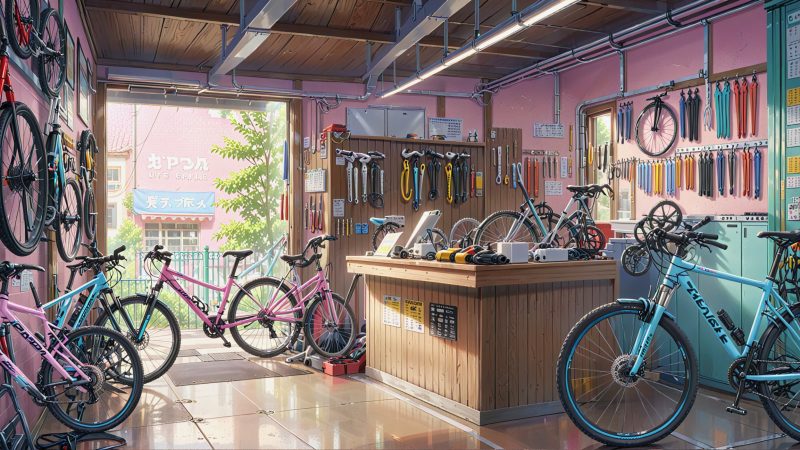 【自転車専門店店員】 お役立ち英単語とロールプレイング