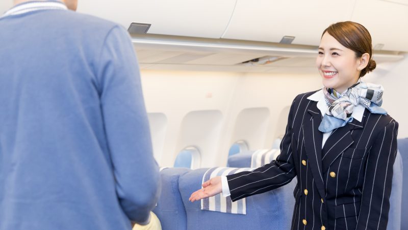 【飛行機内編】春の海外旅行に向けて今から覚える英会話
