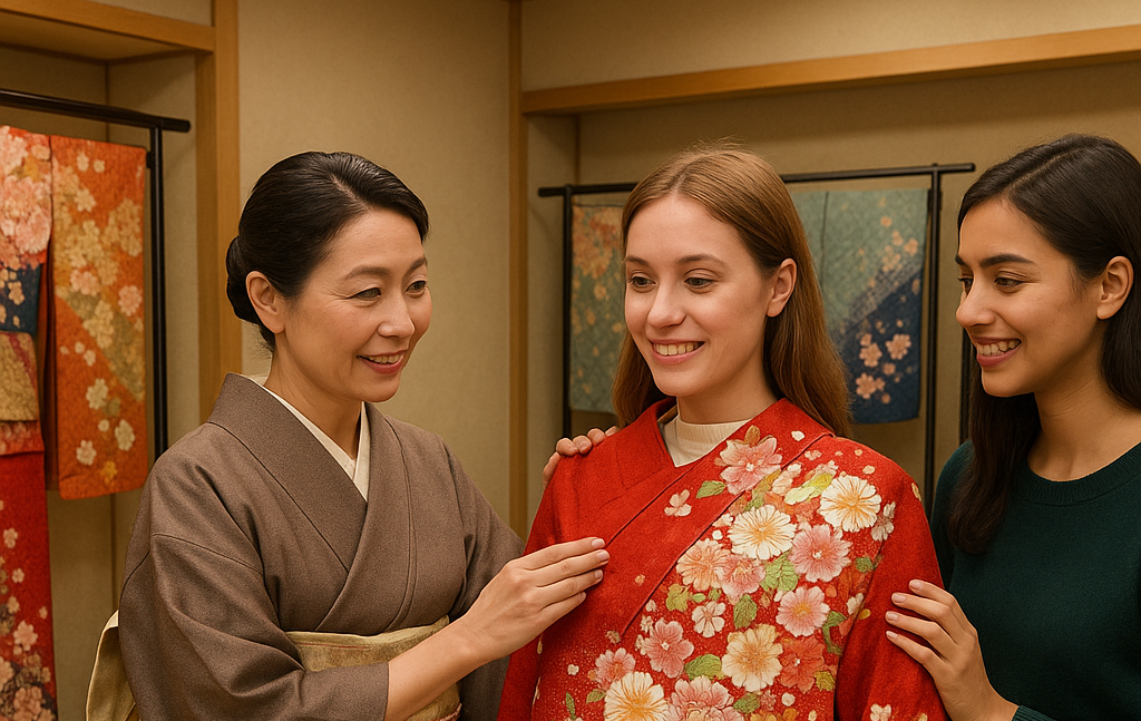 呉服店で使える英語フレーズ