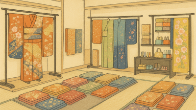 呉服店（着物専門店）店員｜柄や素材の説明から着付け案内まで！お役立ち英単語とロールプレイング