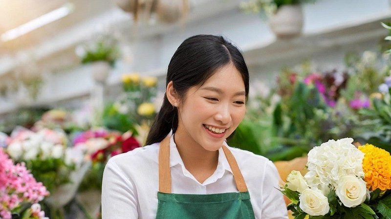 花屋店員の仕事を英語で説明！業務内容や日本の花文化をわかりやすく紹介