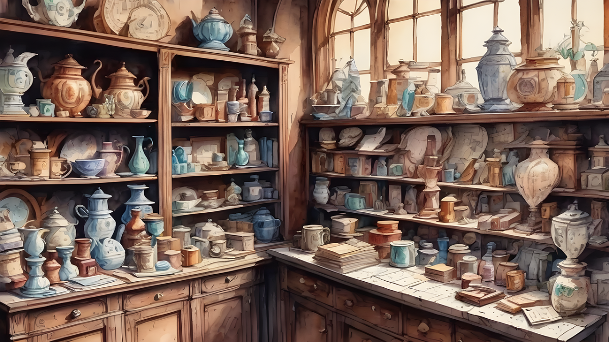 骨董・アンティーク専門店店員｜商品説明から査定まで！お役立ち英単語とロールプレイング