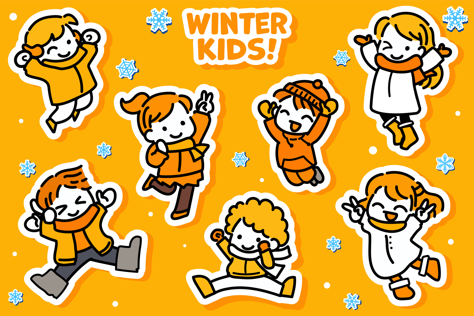 雪がなくても「雪遊びの動き」を英語で体験できる室内ゲーム