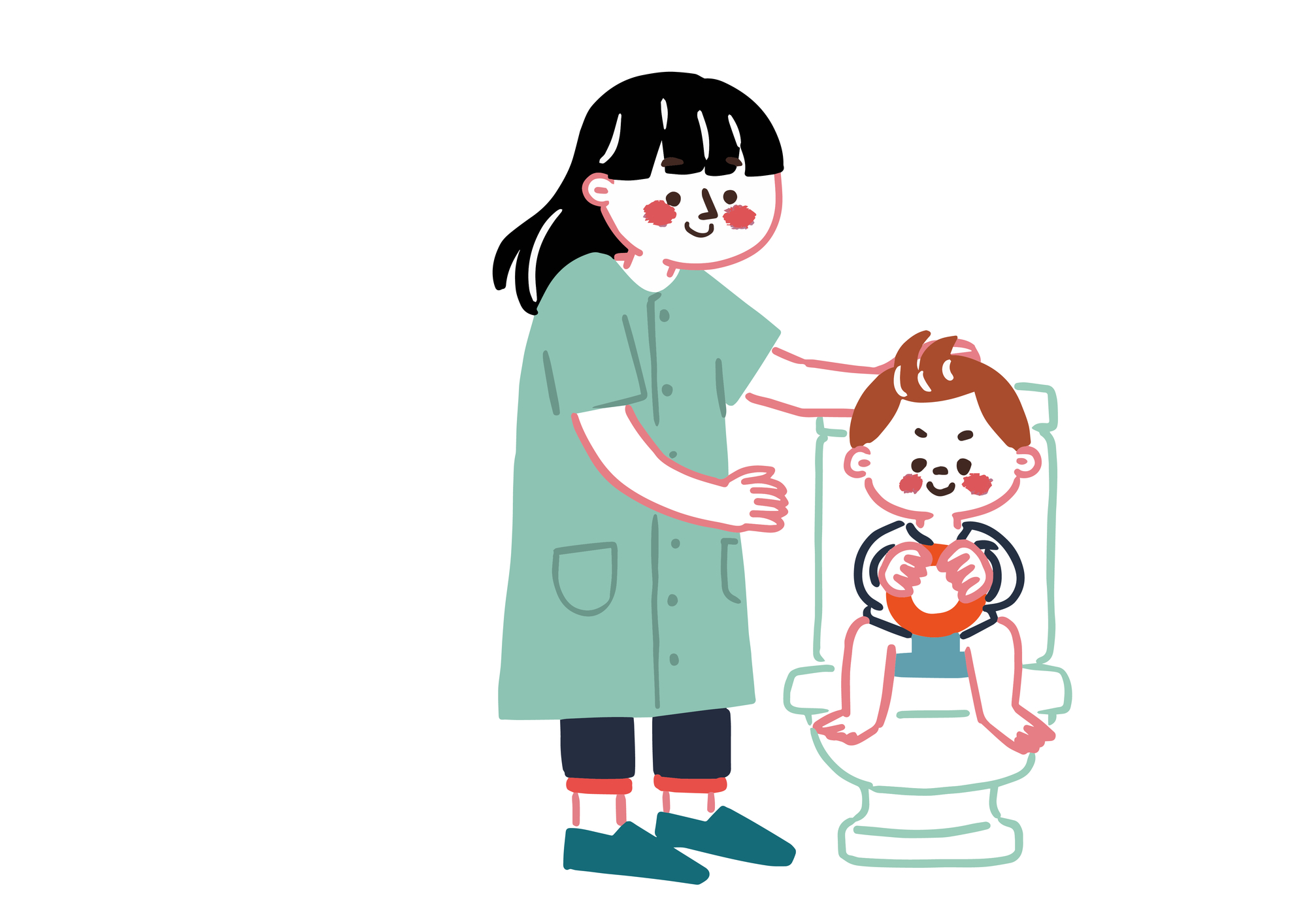 アメリカの文化とトイレトレーニング