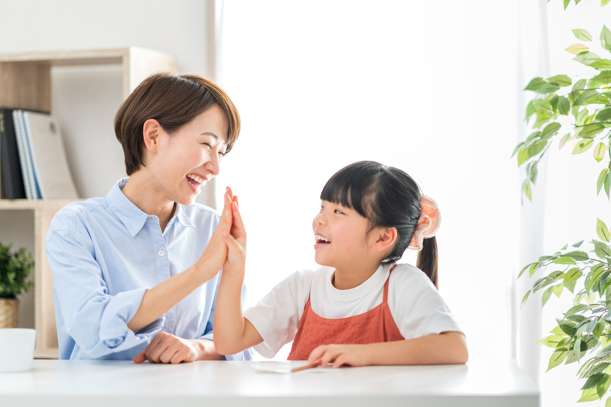 家庭の中でも、“英語を口にする抵抗感”が減っていった