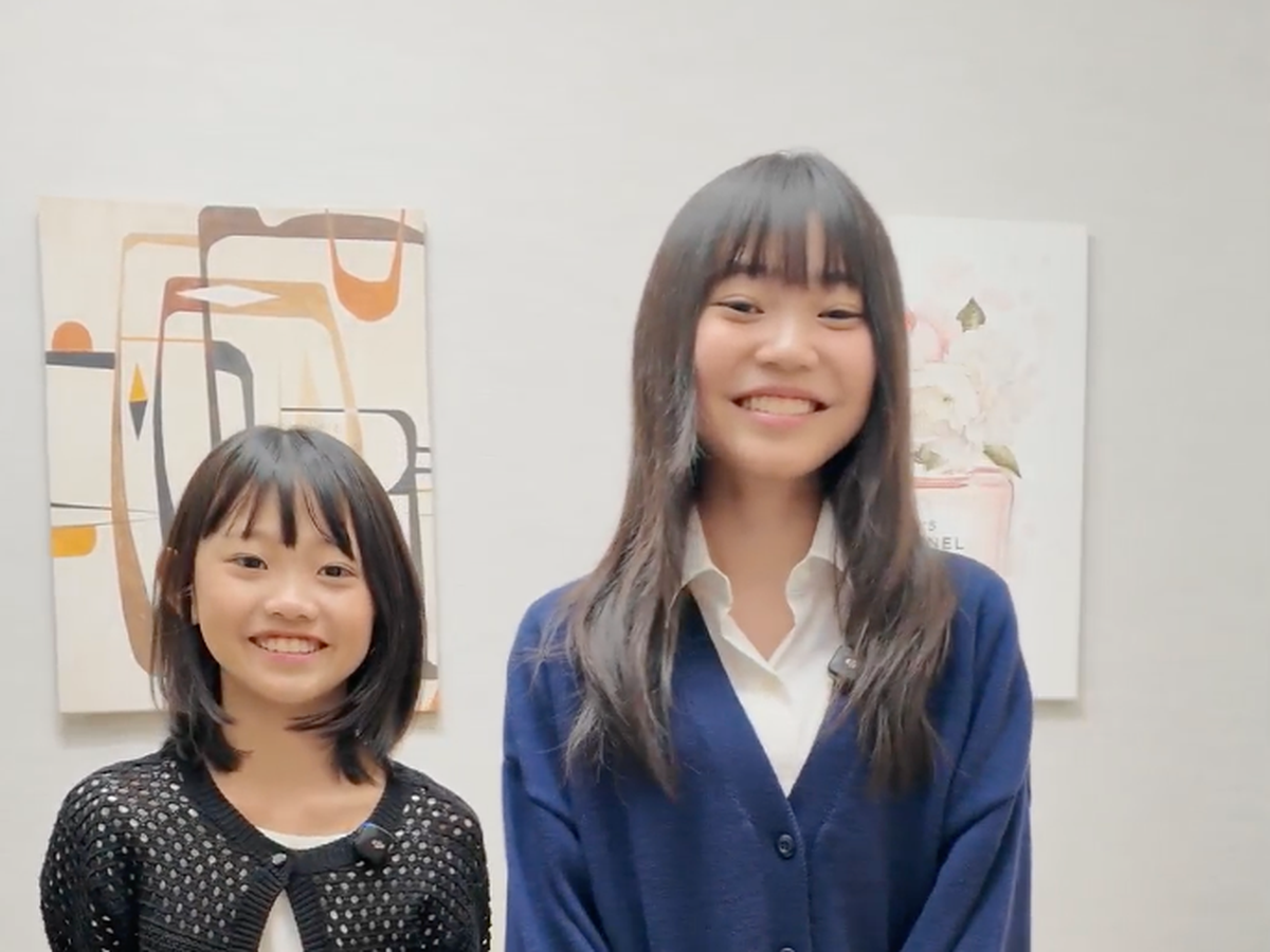 英語ペラペラ姉妹とママのプロフィール