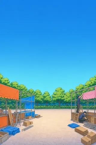 夏祭りシーン 2
