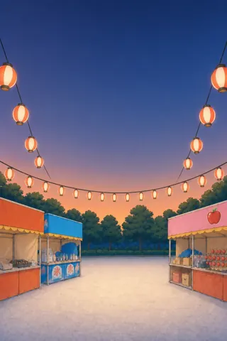 夏祭りシーン 4