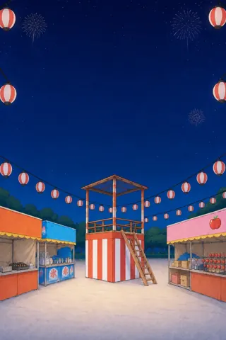 夏祭りシーン 5